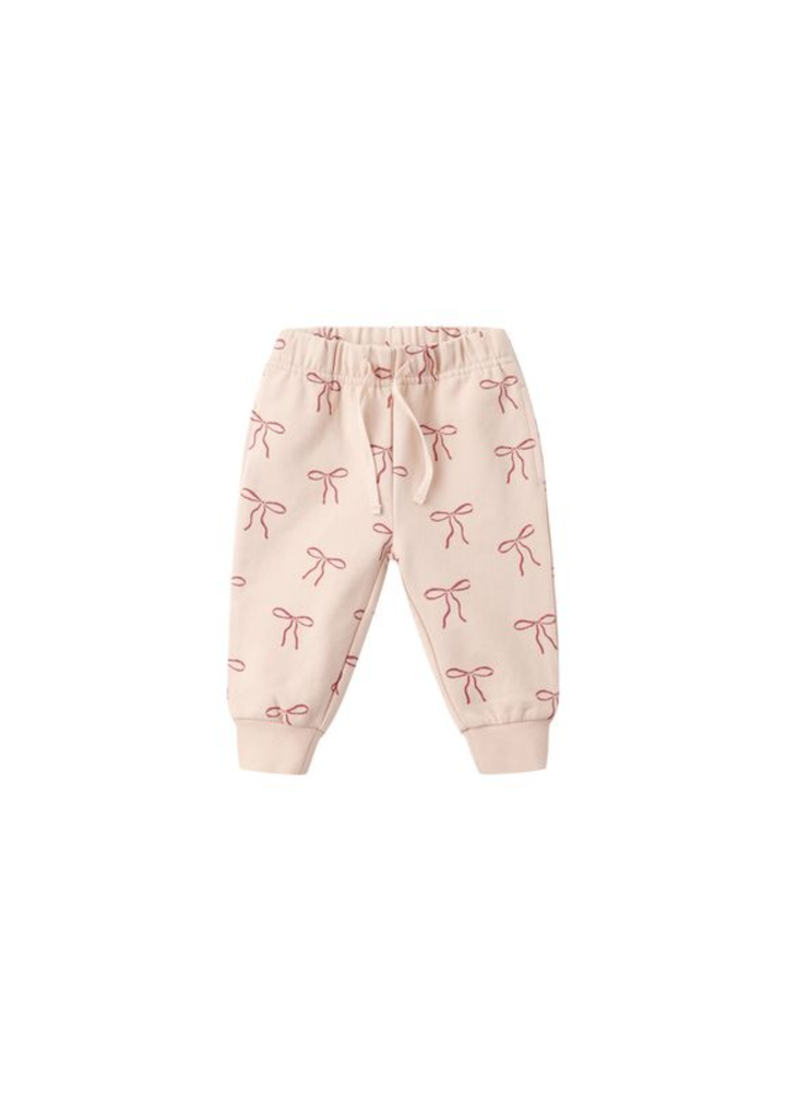 Relaxed Fleece Sweatpant || Red Bows