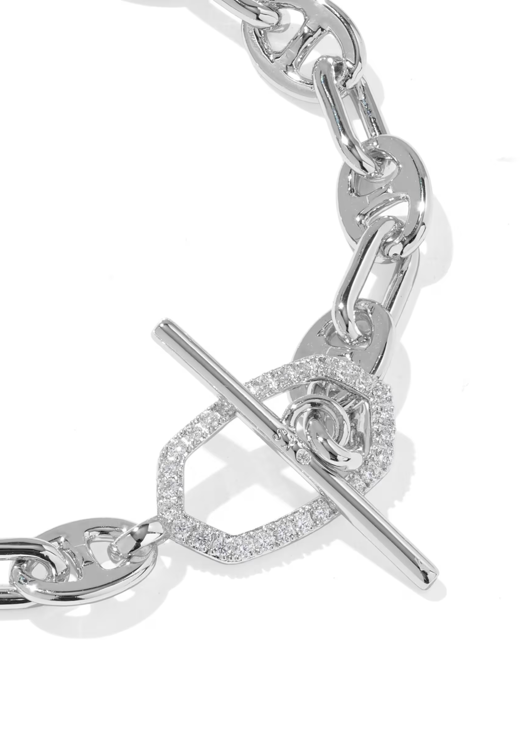 Elaina Toggle Link And Chain Bracelet