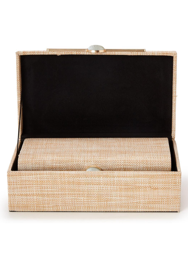 Sea Grass Boxes, Set Of 2