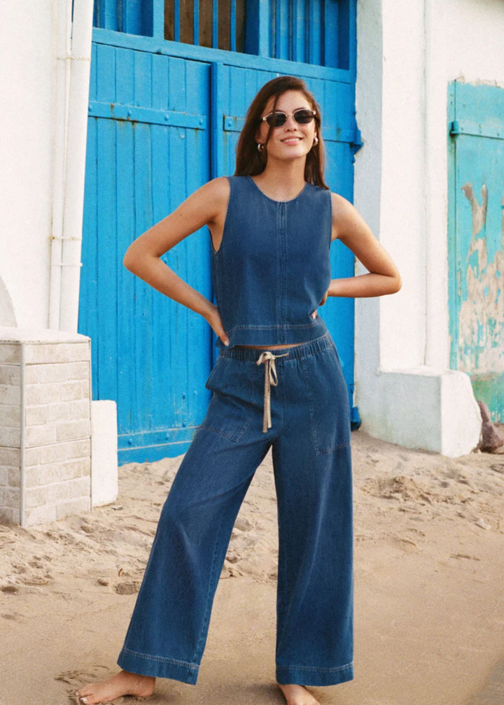 Daycation Denim Utility Pant