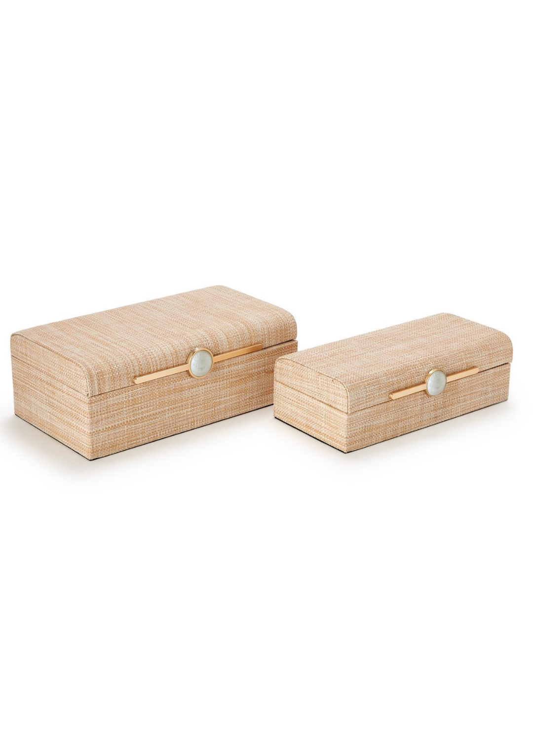 Sea Grass Boxes, Set Of 2