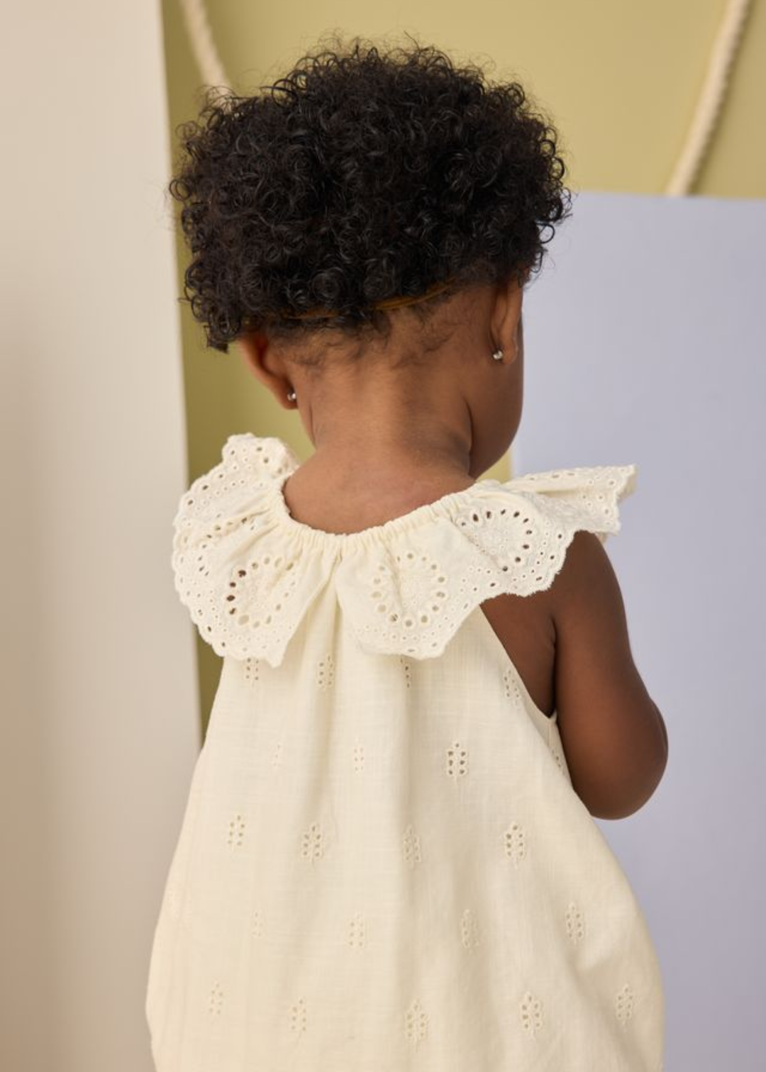 Myla Romper || Ivory