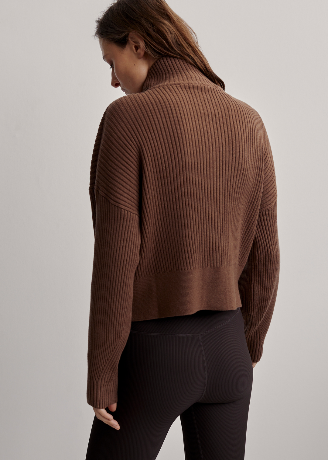 Carmen Rib Knit Zip Through - FINAL SALE