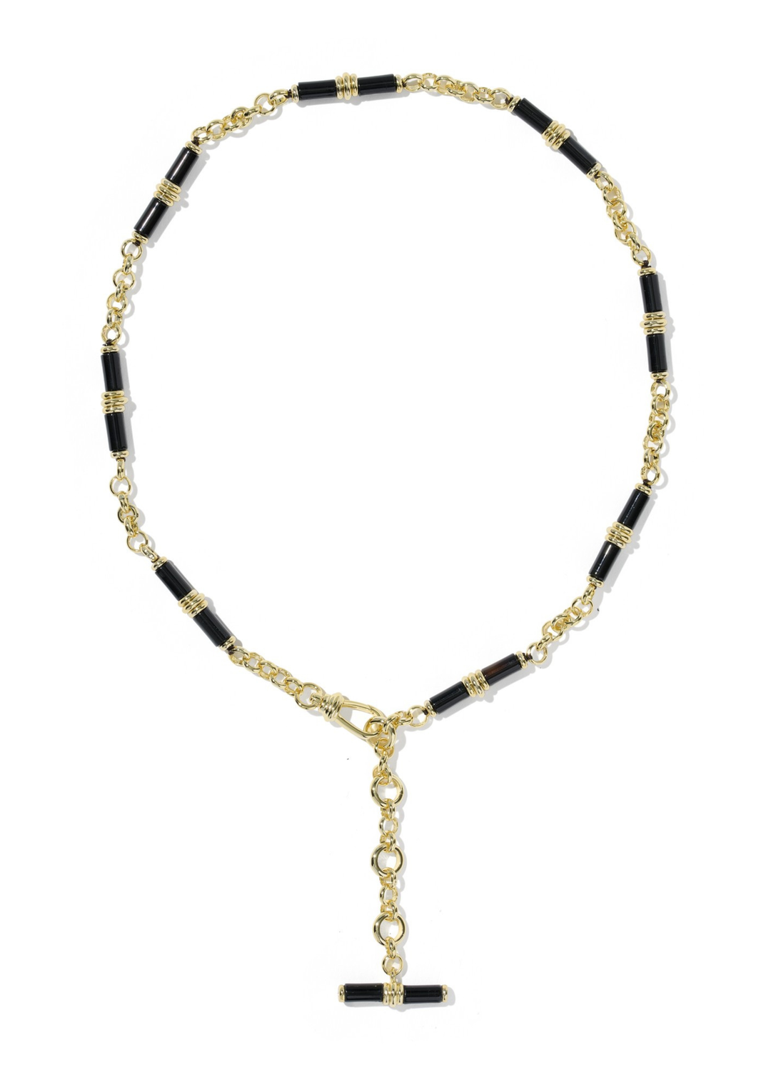 Bree Beaded Link And Chain Necklace