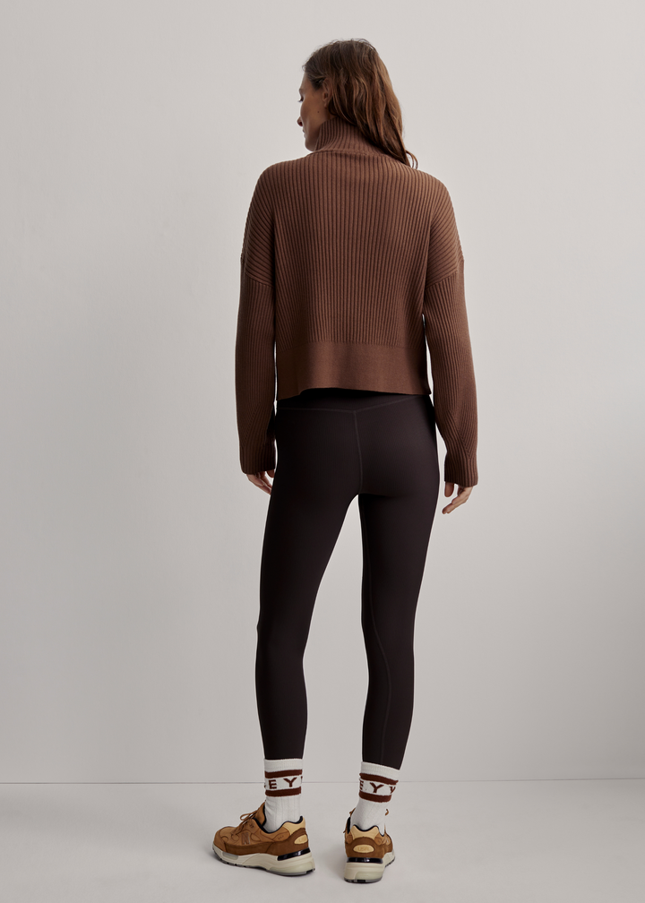 Carmen Rib Knit Zip Through