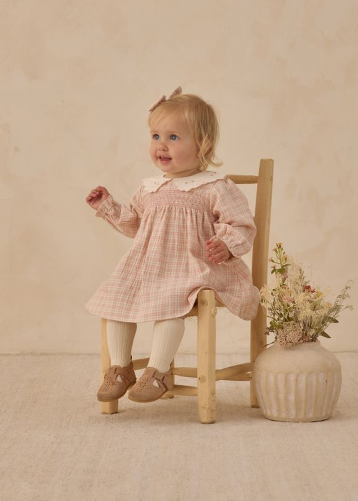 Callie Dress || Pink Plaid - Macy Carlisle