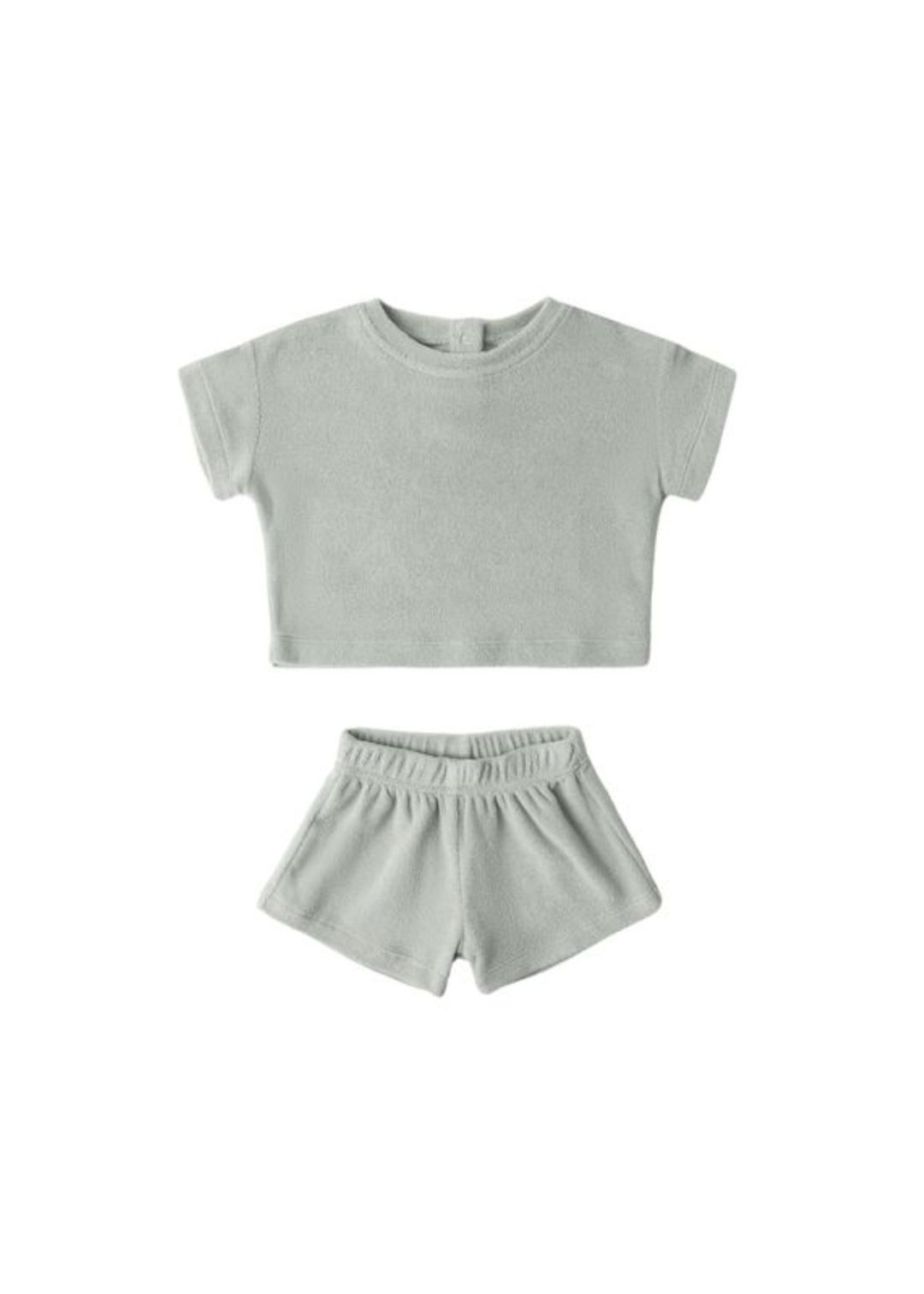 Terry Tee + Short Set || Sage - Macy Carlisle