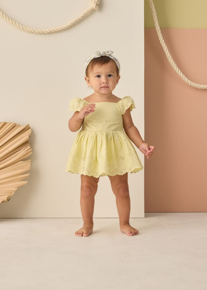 Remi Romper || Citron