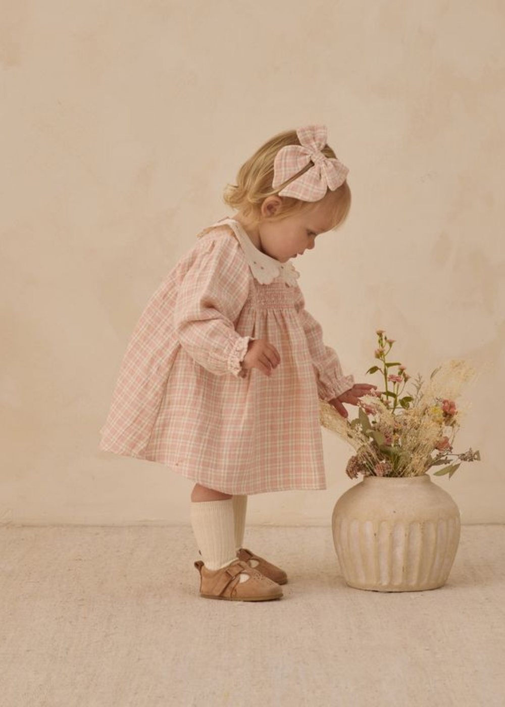 Bow || Pink Plaid - Macy Carlisle