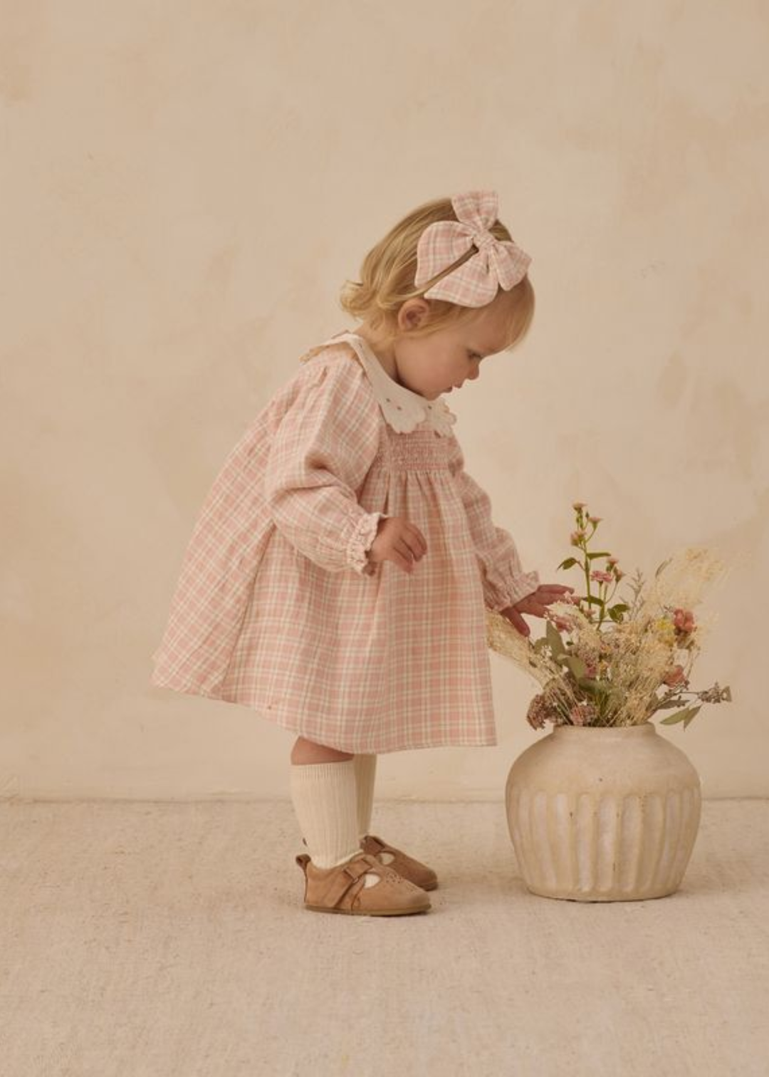 Bow || Pink Plaid - Macy Carlisle