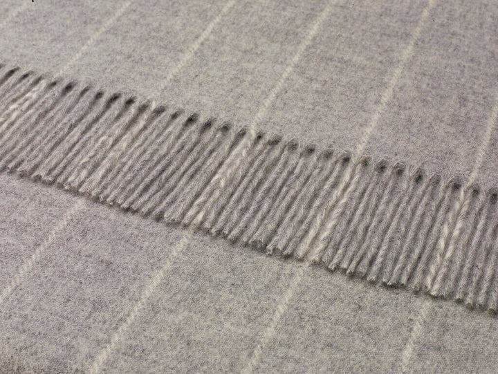 Merino Pinstripe Throw