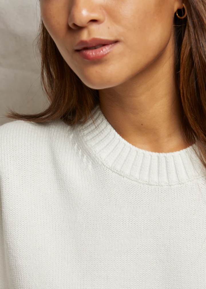 Janet Cotton Crewneck Sweater