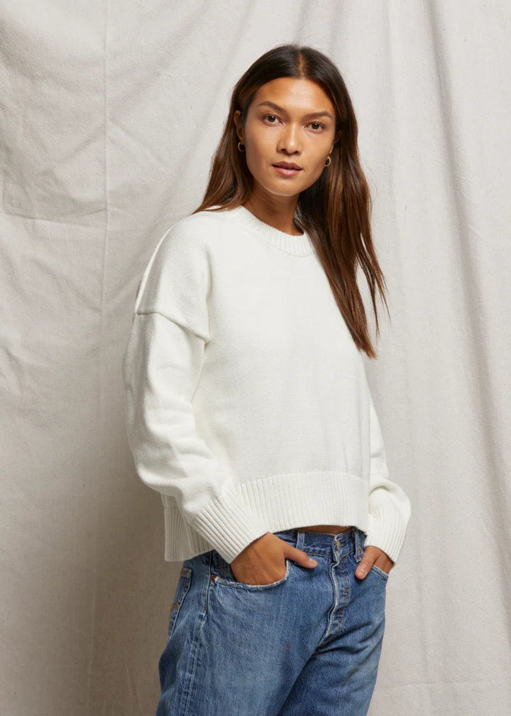 Janet Cotton Crewneck Sweater