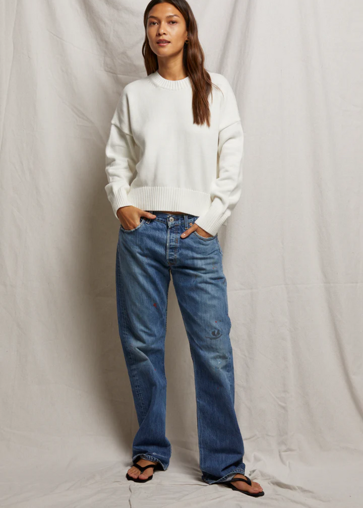 Janet Cotton Crewneck Sweater