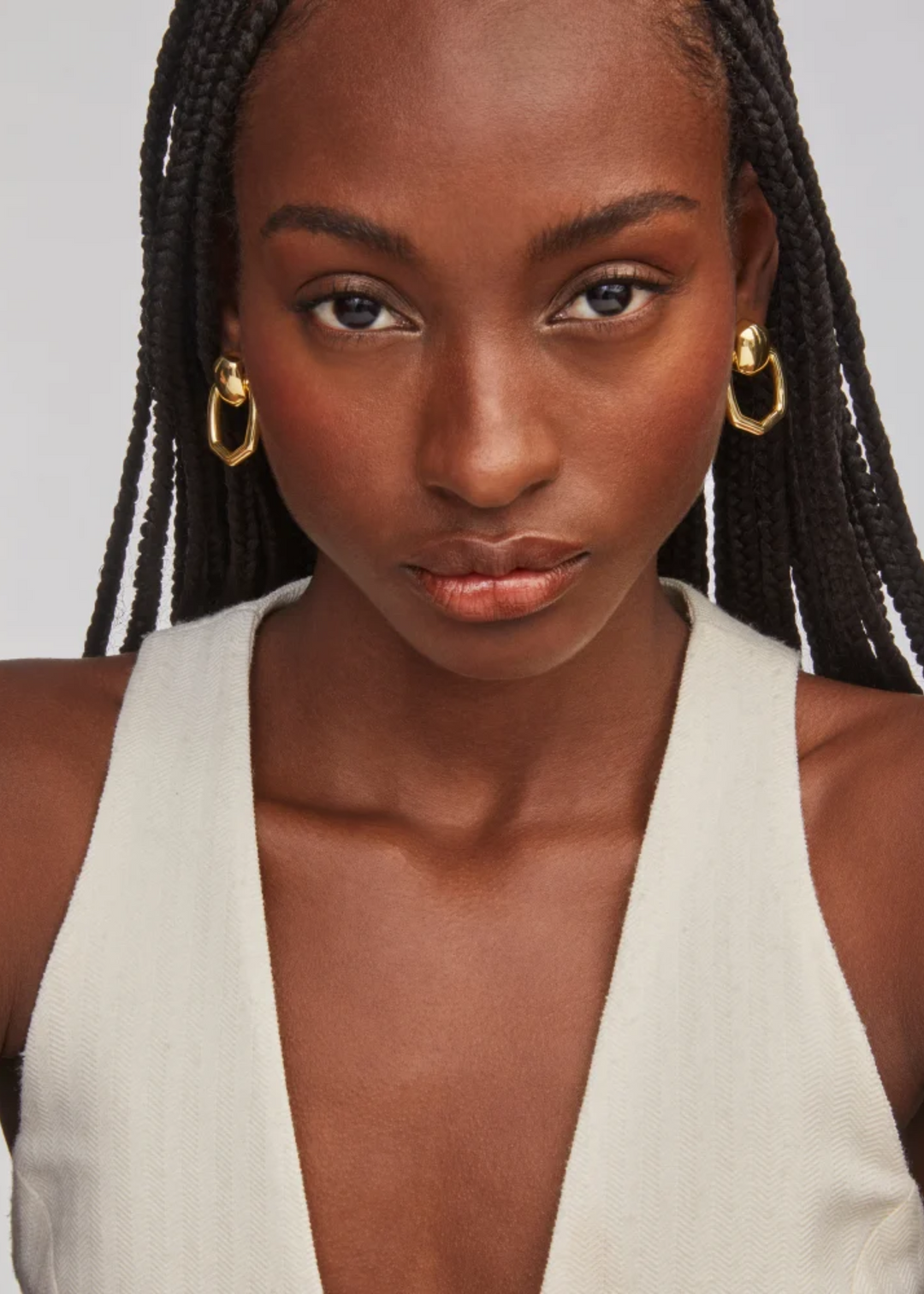 Kaia Open Frame Earrings- FINAL SALE