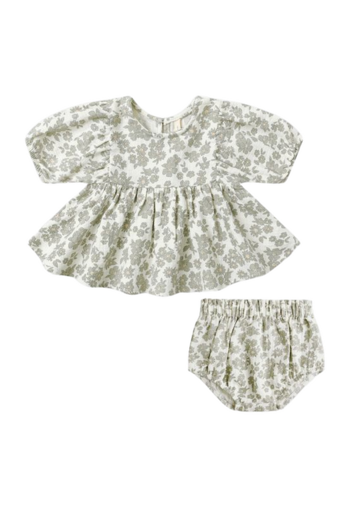 Francy Set || Green Floral