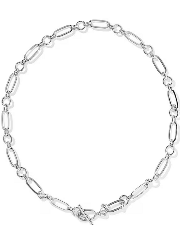 Sylvia Metal Link And Chain Necklace