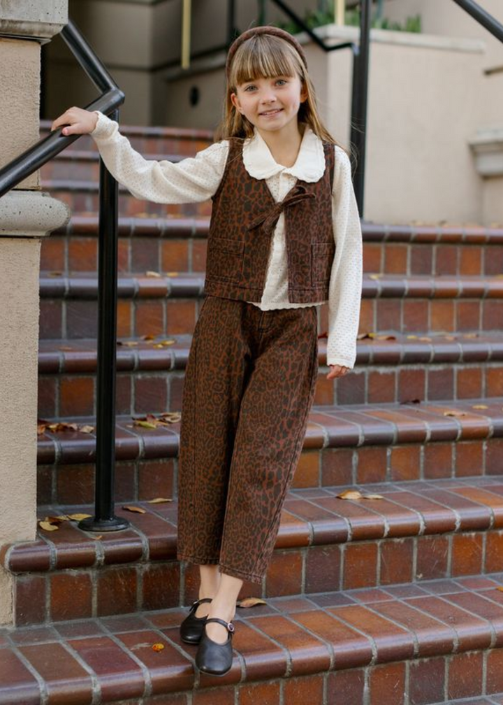 Barrel Pant || Leopard