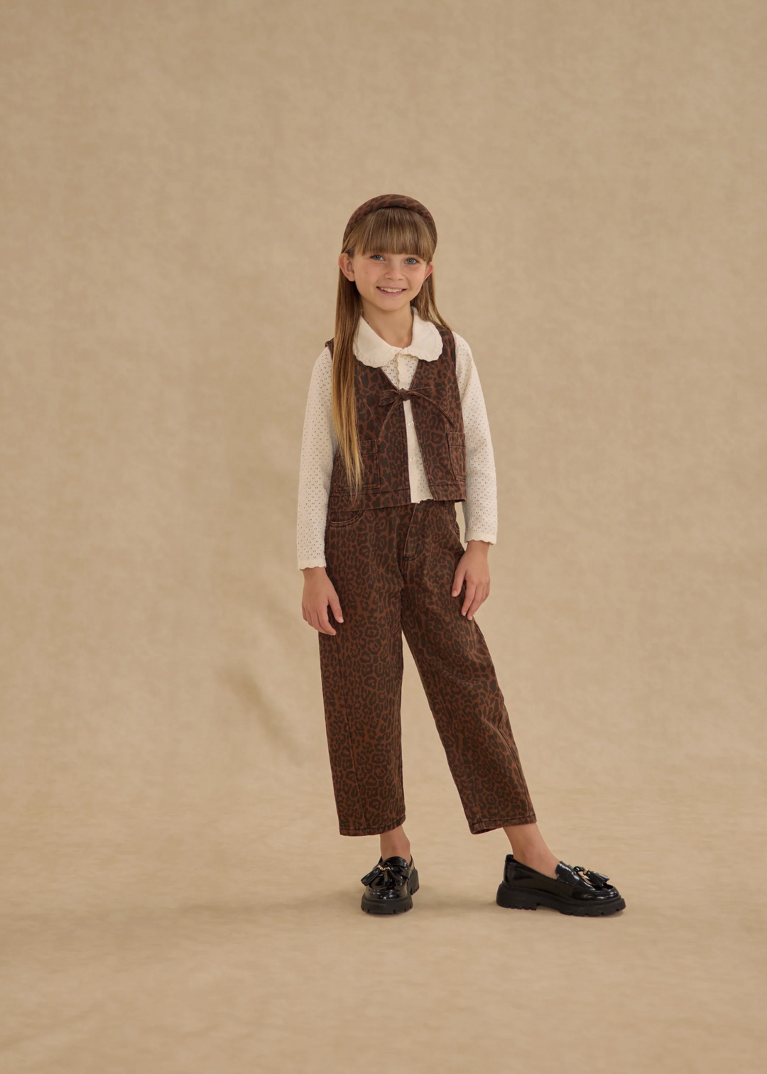 Barrel Pant || Leopard