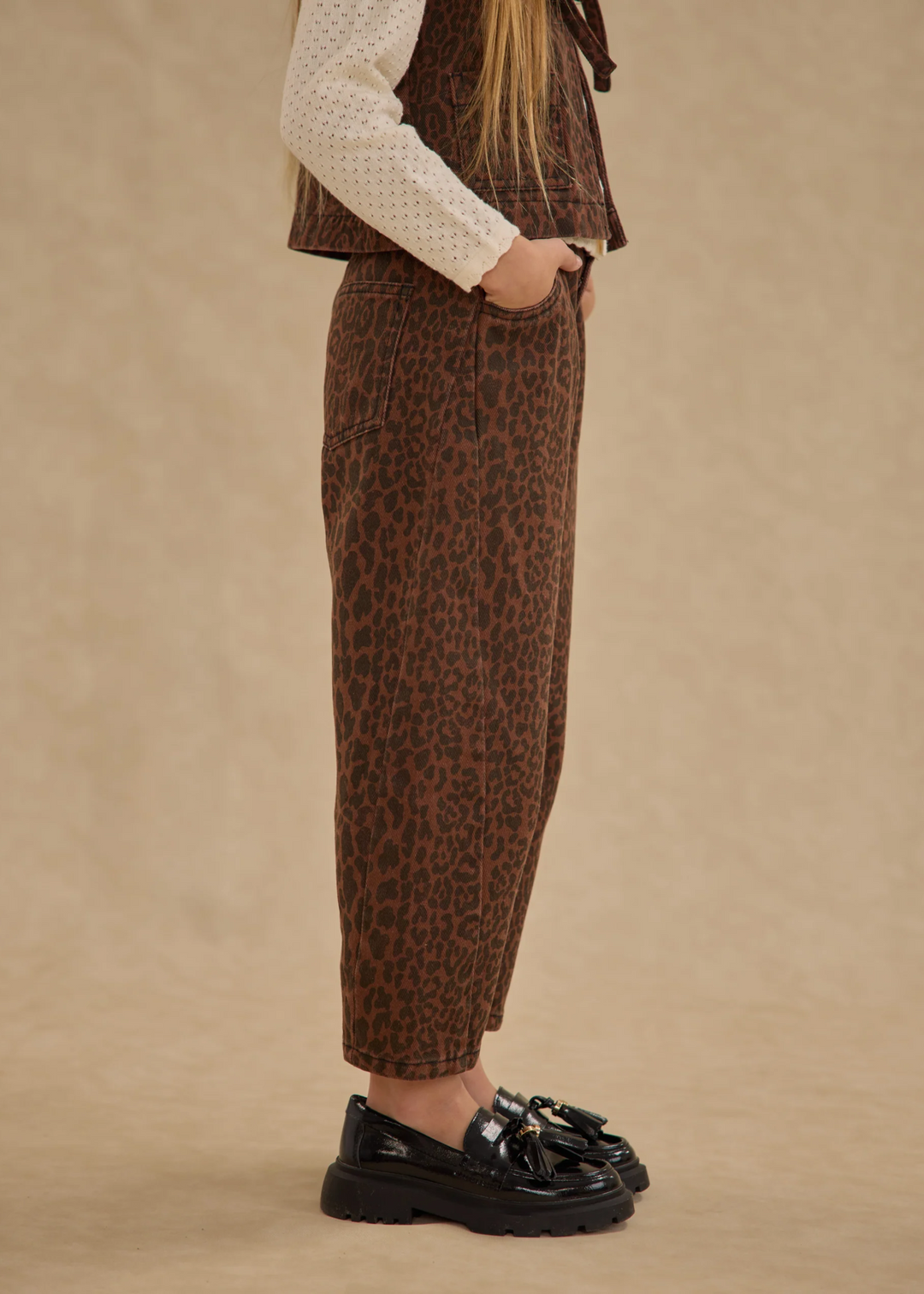 Barrel Pant || Leopard