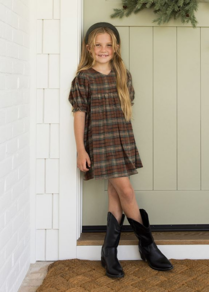 Jolene Dress || Holiday Plaid