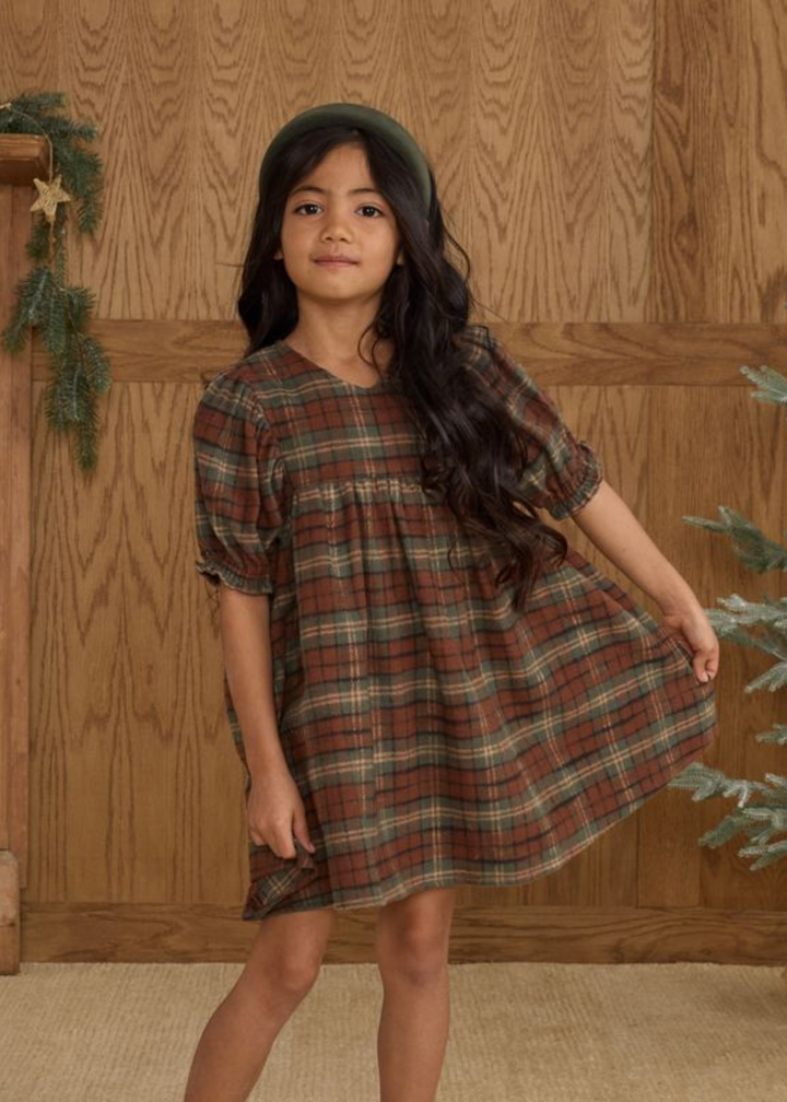 Jolene Dress || Holiday Plaid