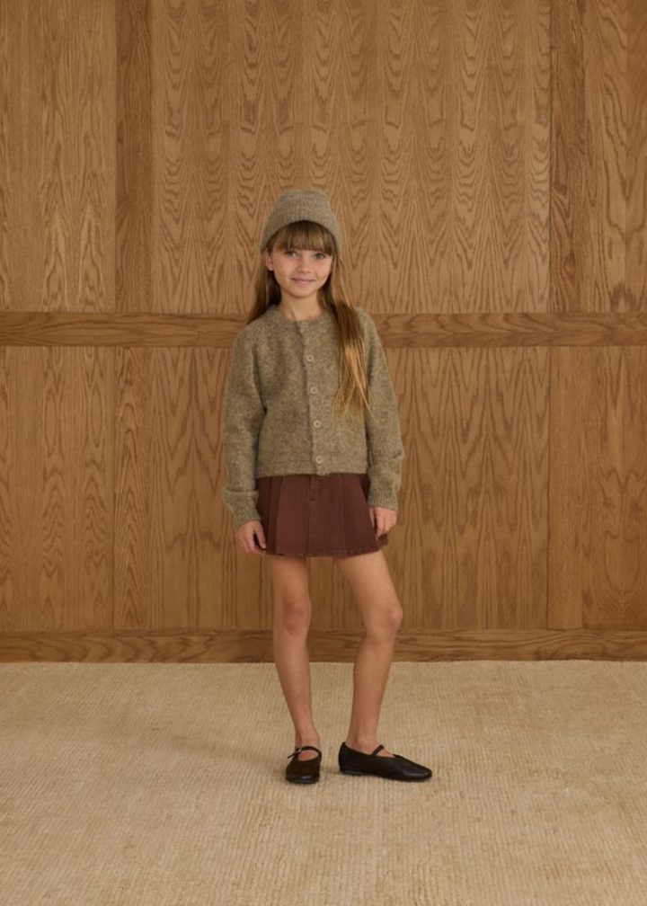 Fuzzy Cardigan || Evergreen
