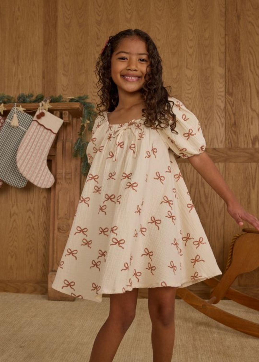 Sabrina Mini Dress || Ruby Bows