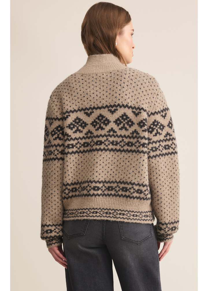 Bismarck Zip Cardigan