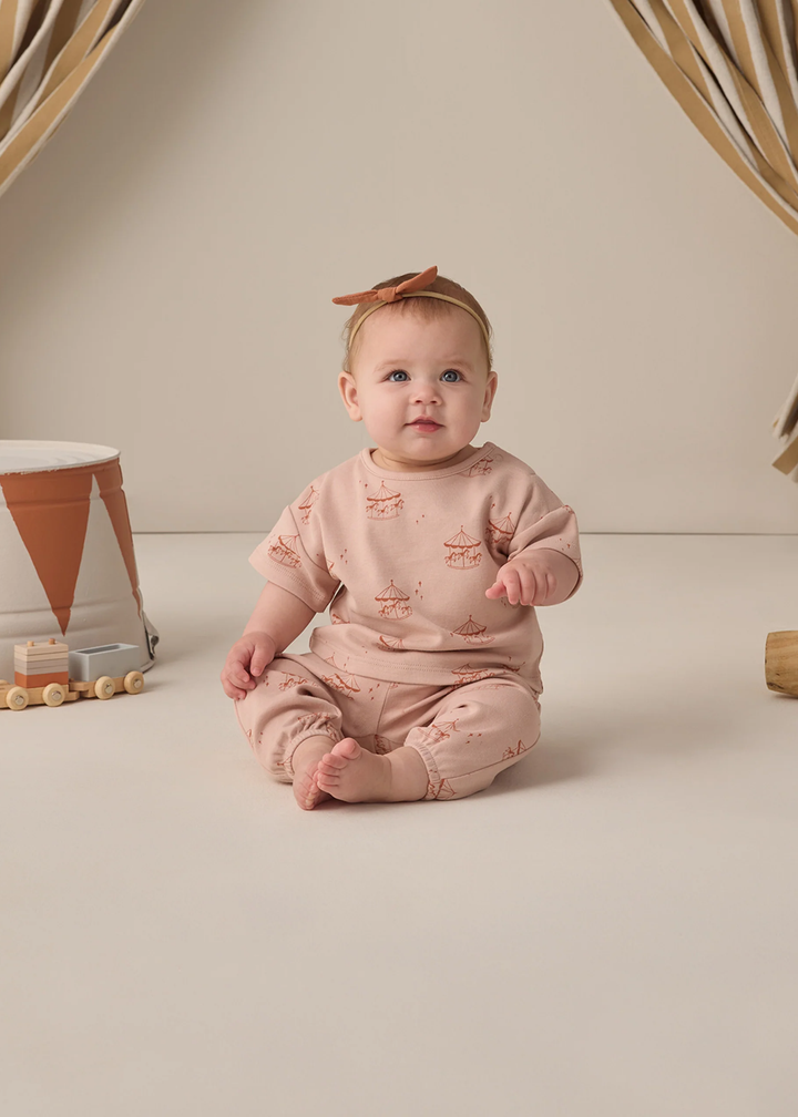 Jersey Tee + Pant Set || Carousel