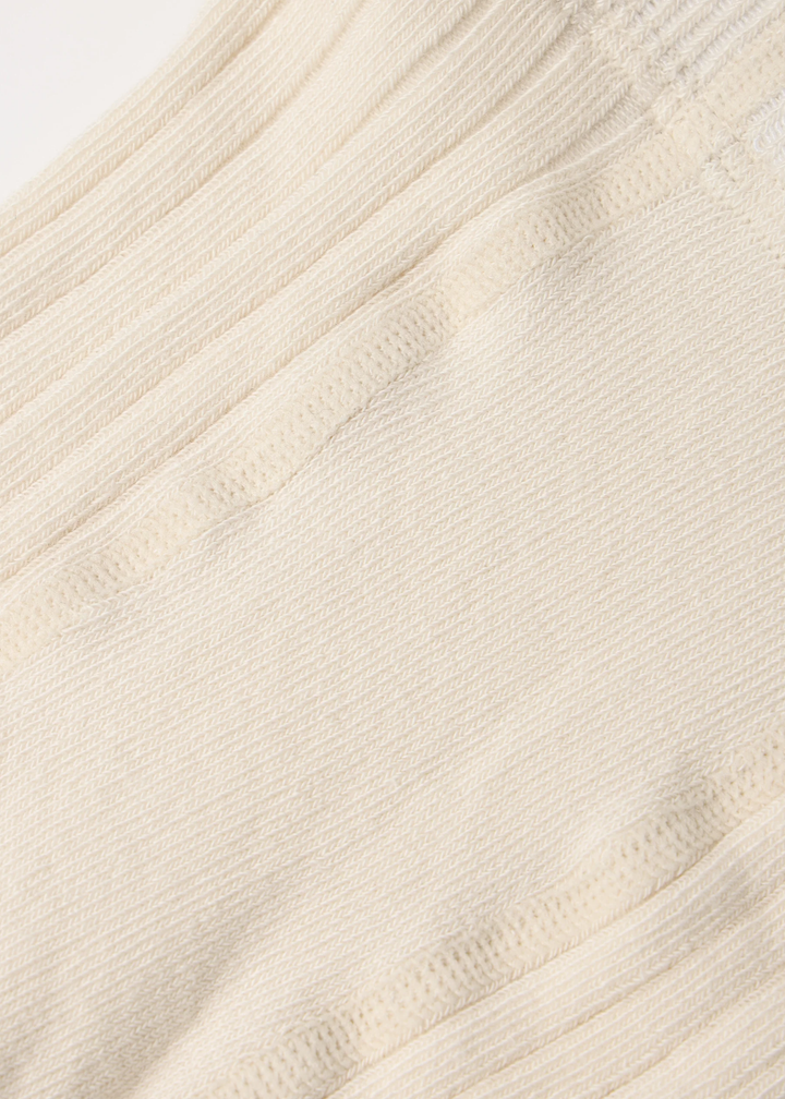 Ribbed Tights || Natural