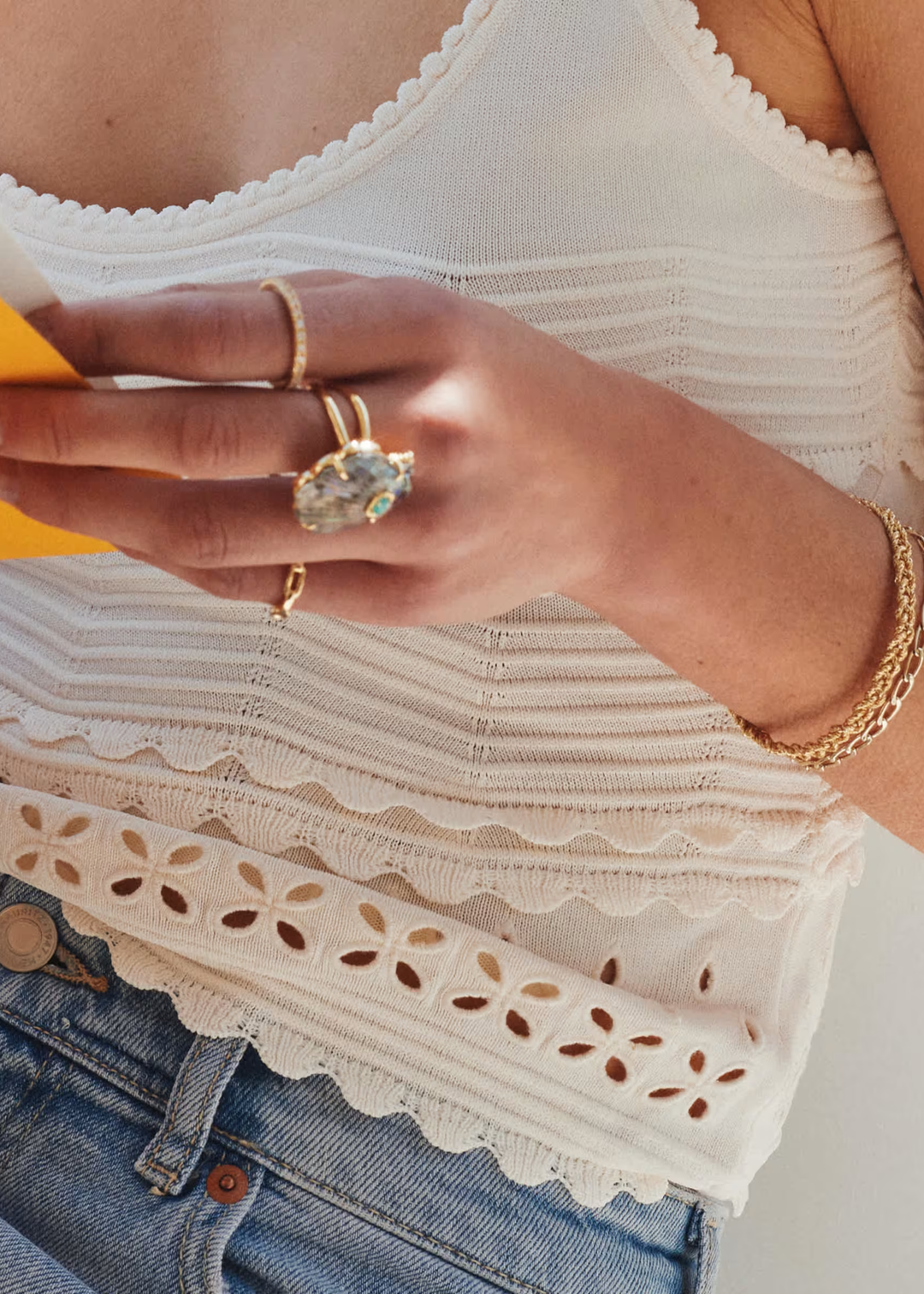 Gabriella Braided Chain Bracelet