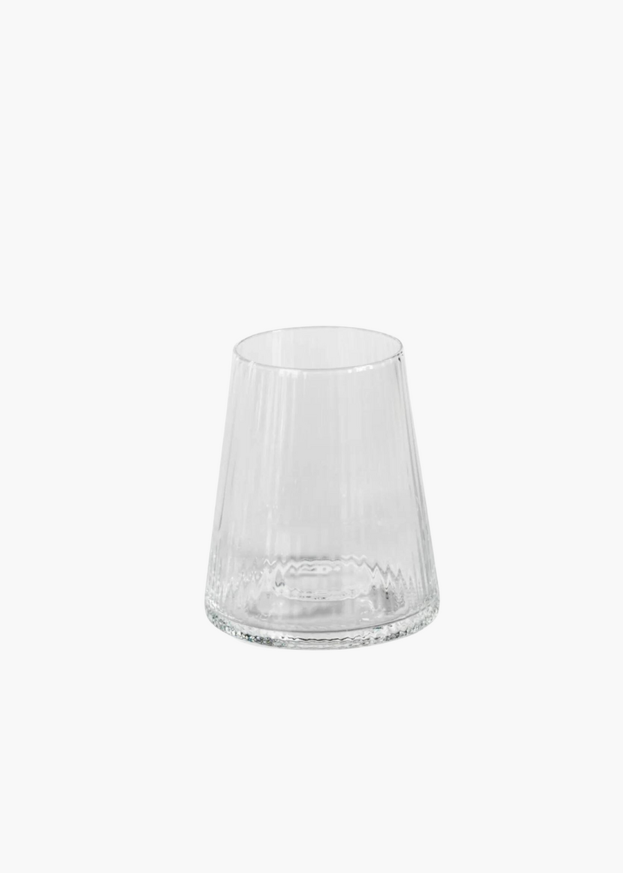 Fluted Stemless Glass Macy Carlisle