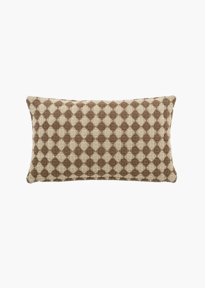 Woven Check Pillow