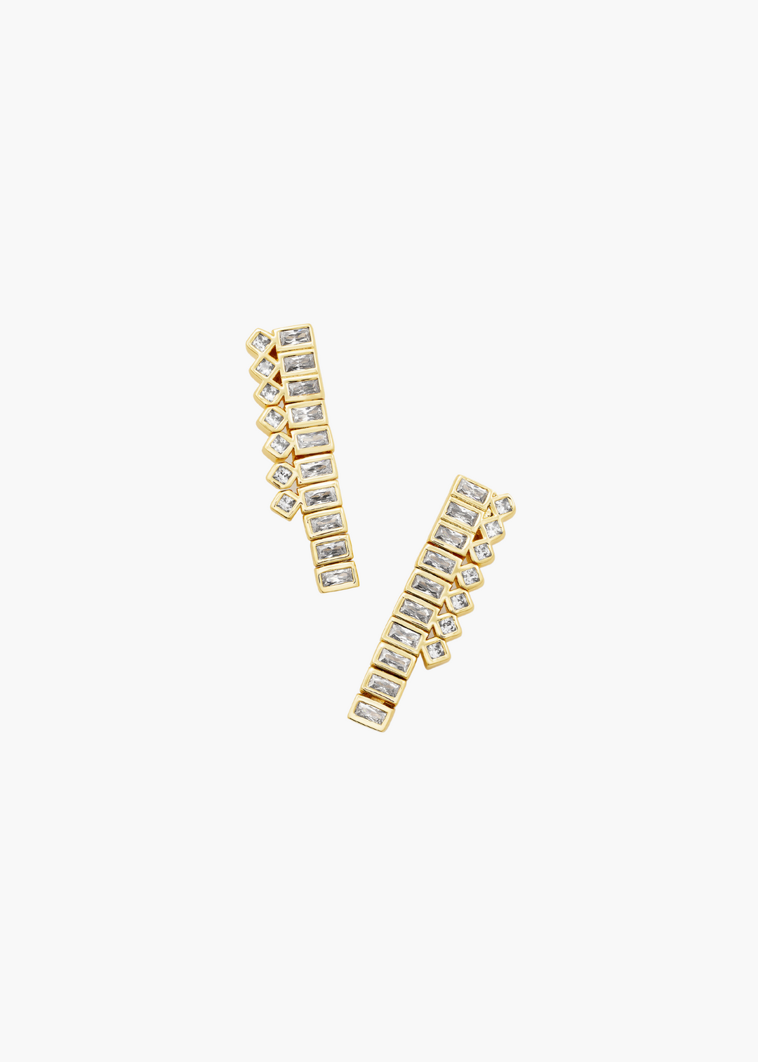 Gracie Tennis Linear Earrings