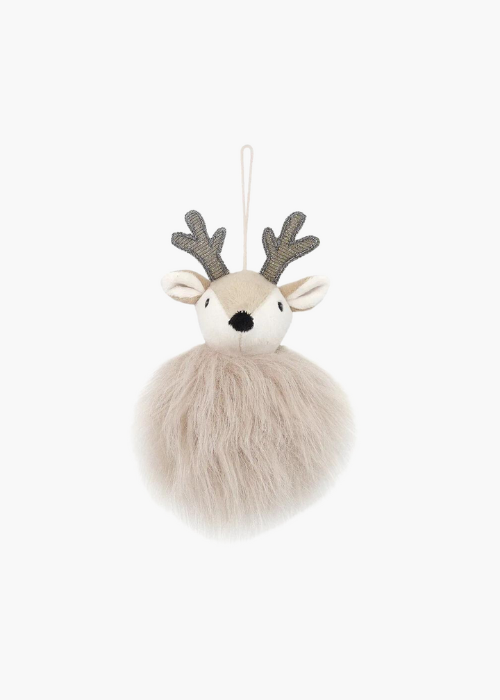 Ivy Reindeer Ornament