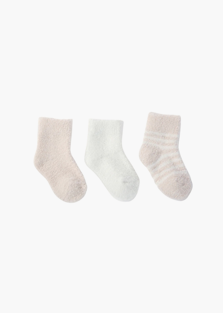 CozyChic® 3 Pair Infant Sock Set - Pink