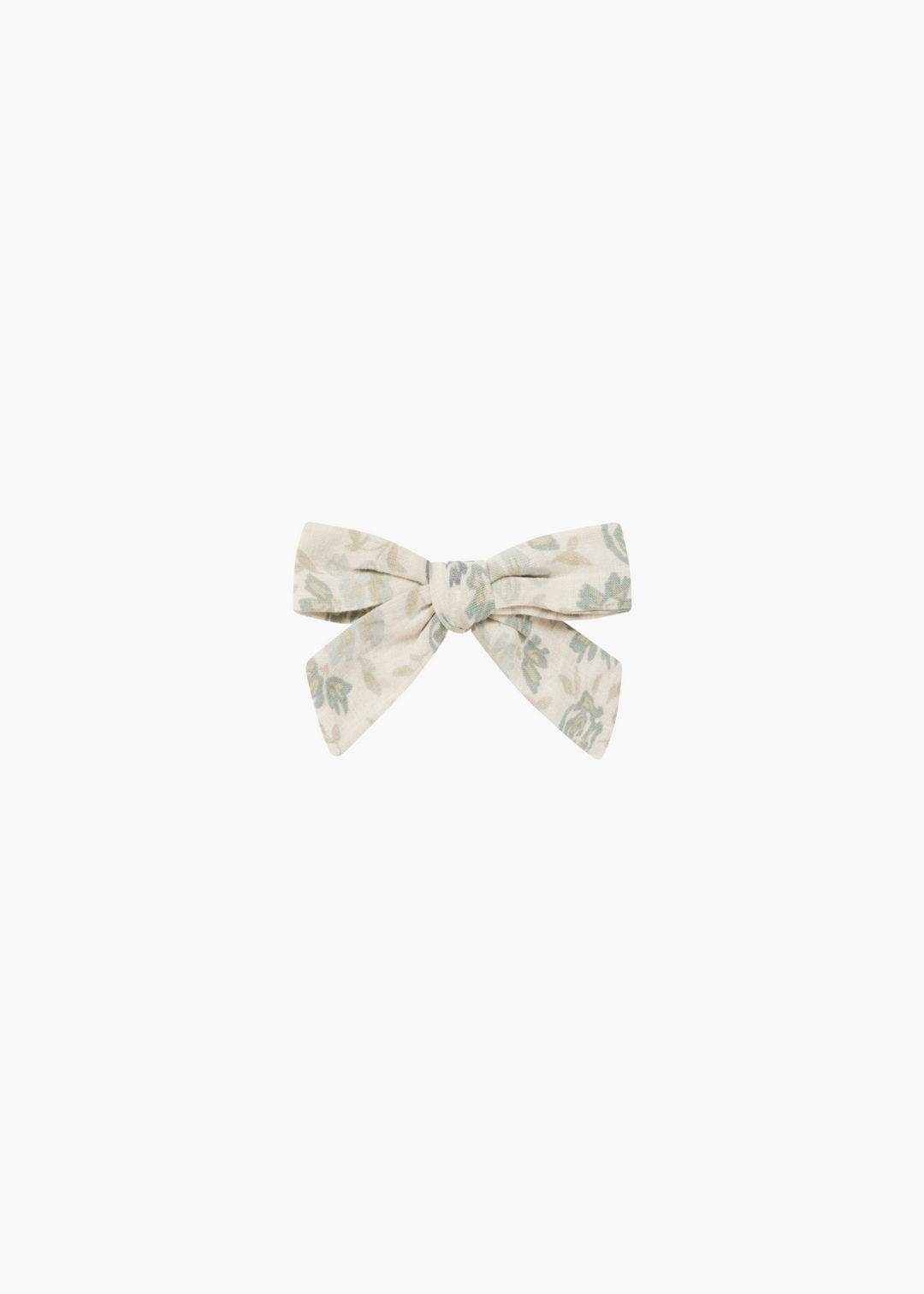 Girl Bow || Blue Floral
