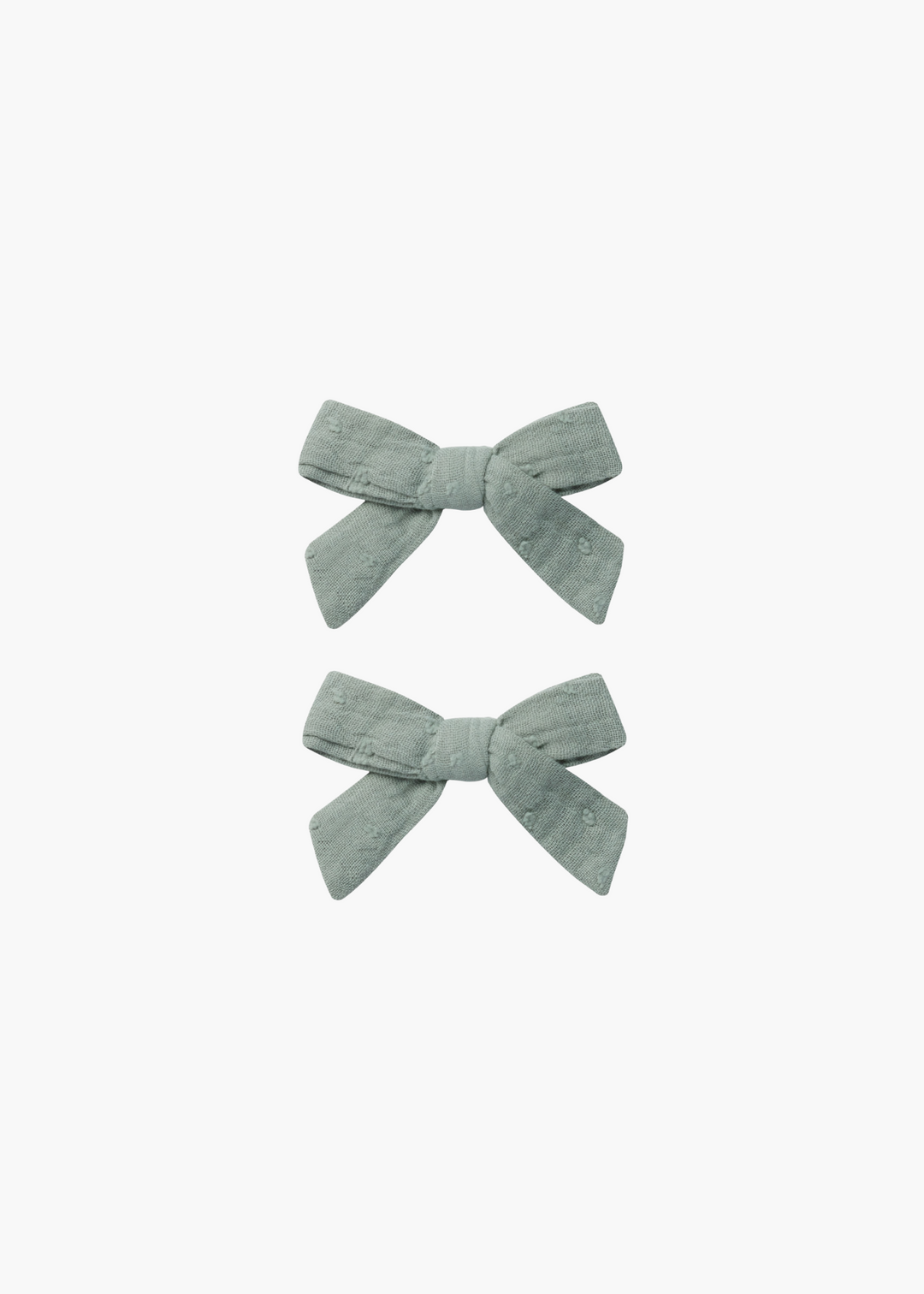 Bow with Clip || Aqua