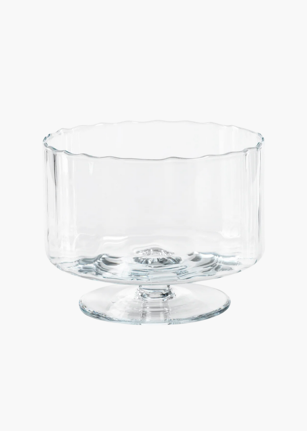 Lily Footed Glass Bowl