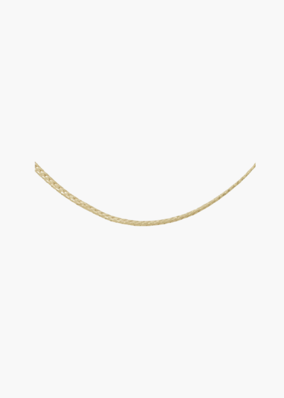 17" Choker Herringbone Chain - Gold