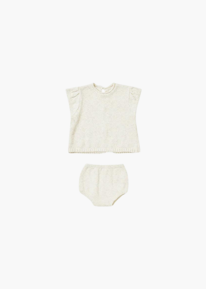 penny knit set || ivory