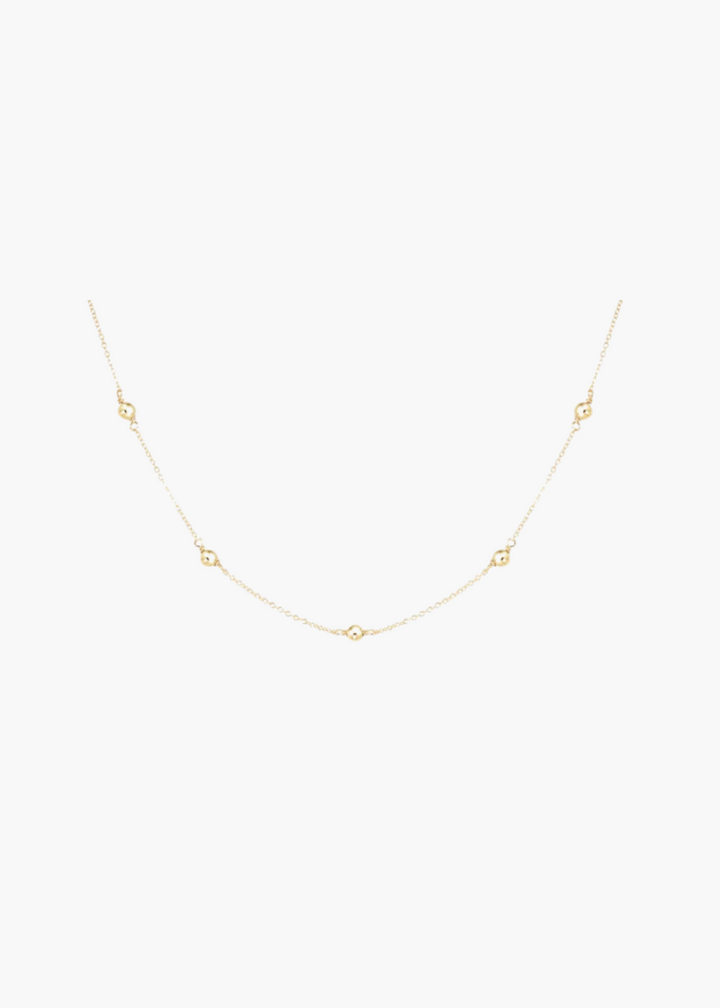 15" Choker Simplicity Chain Gold - Classic 4mm Gold