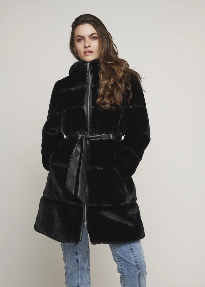 Harvard Faux Fur Coat -FINAL SALE