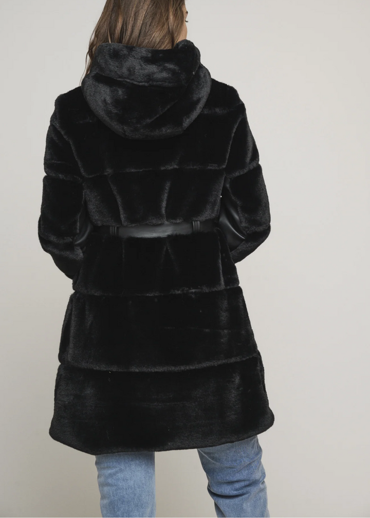 Harvard Faux Fur Coat -FINAL SALE