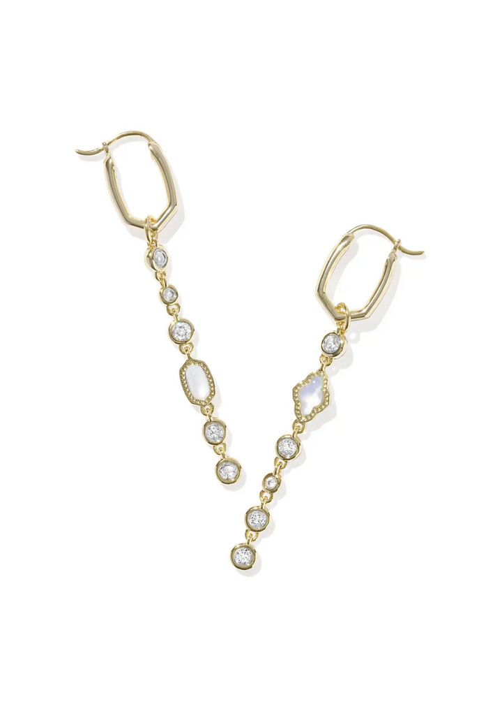 Mini Elisa Abbie Huggie Earrings