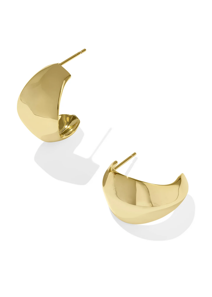 Krista Metal Hoop Earrings- FINAL SALE