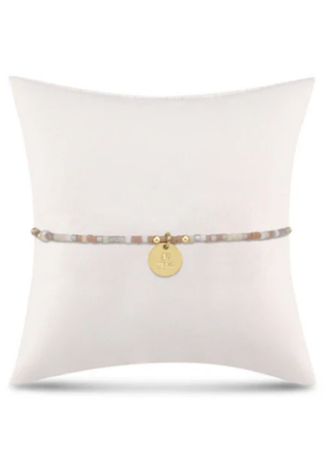 egirl Hope Unwritten Bracelet - Say It Ain't Snow - be you. Small Gold Disc - Macy Carlisle