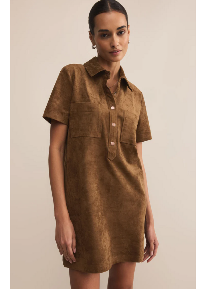 Sydney Suede Mini Dress