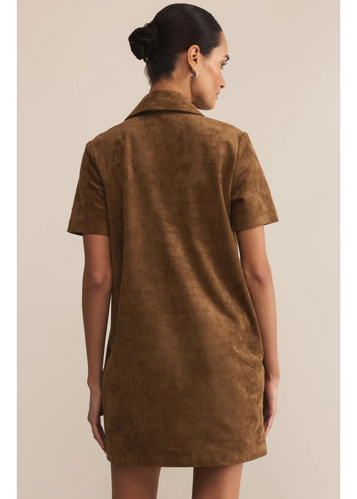 Sydney Suede Mini Dress